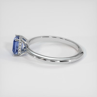 1.11 Ct. Sapphire Ring, 14K White Gold 4
