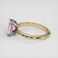 1.57 Ct. Pink Sapphire Ring, 14K White & Yellow 4