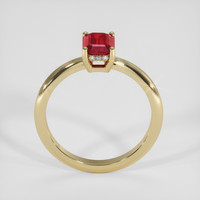 1.20 Ct. Ruby Ring, 14K Yellow Gold 3