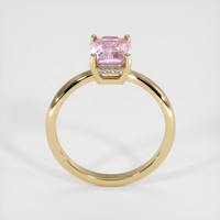2.15 Ct. Pink Sapphire Ring, 14K Yellow Gold 3