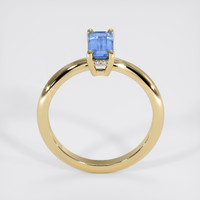 1.08 Ct. Blue Sapphire Ring, 14K Yellow Gold 3