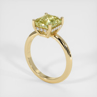 3.03 Ct. Sapphire Ring, 14K Yellow Gold 2