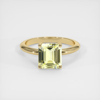 2.04 Ct. Sapphire Ring, 14K Yellow Gold 1