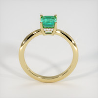 1.64 Ct. Emerald Ring, 18K Yellow Gold 3