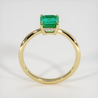 1.82 Ct. Emerald Ring, 18K Yellow Gold 3