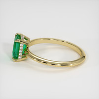 1.82 Ct. Emerald Ring, 18K Yellow Gold 4