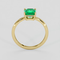1.73 Ct. Emerald Ring, 18K Yellow Gold 3