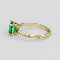1.73 Ct. Emerald Ring, 18K Yellow Gold 4