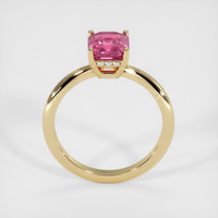 2.08 Ct. Pink Sapphire Ring, 18K Yellow Gold 3