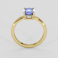 2.70 Ct. Violet Sapphire Ring, 18K Yellow Gold 3