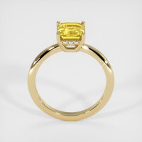2.07 Ct. Sapphire Ring, 18K Yellow Gold 3