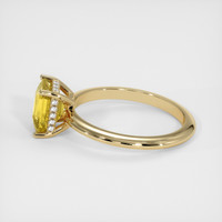2.07 Ct. Sapphire Ring, 18K Yellow Gold 4