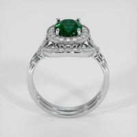 2.11 Ct. Emerald Ring, Platinum 950 3