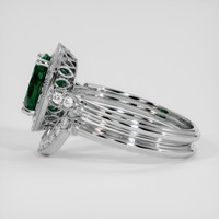2.11 Ct. Emerald Ring, Platinum 950 4