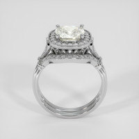 2.61 Ct. Yellow Sapphire Ring, 10K White Gold 3