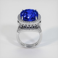 31.13 Ct. Sapphire Ring, 14K White Gold 3
