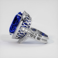 31.13 Ct. Sapphire Ring, 14K White Gold 4