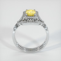 1.00 Ct. Sapphire Ring, 14K White Gold 3