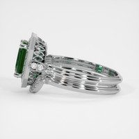 2.10 Ct. Emerald Ring, 18K White Gold 4