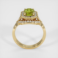 1.56 Ct. Sapphire Ring, 18K Yellow Gold 3