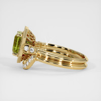 1.56 Ct. Sapphire Ring, 18K Yellow Gold 4