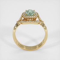 1.00 Ct. Sapphire Ring, 18K Yellow Gold 3