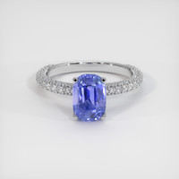 3.12 Ct. Sapphire Ring, Platinum 950 1