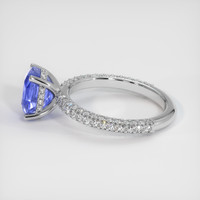 3.12 Ct. Sapphire Ring, Platinum 950 4