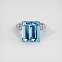 9.71 Ct. Gemstone Ring, Platinum 950 1