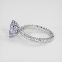 1.76 Ct. Purple Sapphire Ring, Platinum 950 4