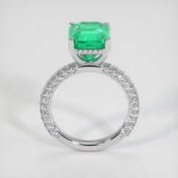 3.82 Ct. Emerald Ring, Platinum 950 3