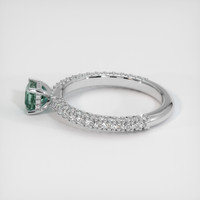 0.83 Ct. Sapphire Ring, Platinum 950 4