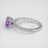 1.30 Ct. Sapphire Ring, Platinum 950 4