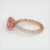 2.77 Ct. Sapphire Ring, 14K Rose Gold 4