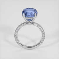 7.20 Ct. Blue Sapphire Ring, 10K White Gold 3