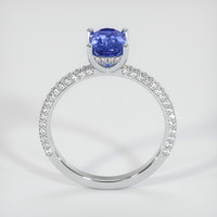 1.28 Ct. Sapphire Ring, 14K White Gold 3