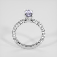 1.76 Ct. Purple Sapphire Ring, 14K White Gold 3