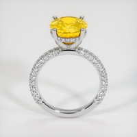 7.92 Ct. Sapphire Ring, 14K White Gold 3