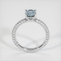 1.52 Ct. Sapphire Ring, 14K White Gold 3