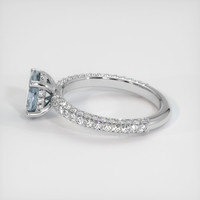1.52 Ct. Sapphire Ring, 14K White Gold 4