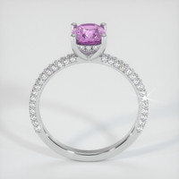 1.03 Ct. Sapphire Ring, 14K White Gold 3
