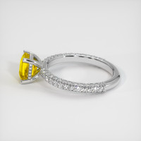 2.02 Ct. Sapphire Ring, 14K White Gold 4