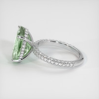 11.37 Ct. Sapphire Ring, 18K White Gold 4