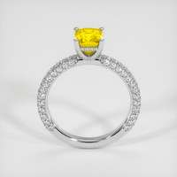 2.02 Ct. Sapphire Ring, 18K White Gold 3