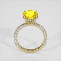 5.12 Ct. Yellow Sapphire Ring, 14K Yellow Gold 3