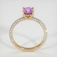 1.03 Ct. Sapphire Ring, 14K Yellow Gold 3