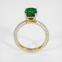 3.08 Ct. Sapphire Ring, 18K Yellow Gold 3