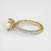 2.54 Ct. Yellow Sapphire Ring, 18K Yellow Gold 4