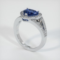 1.92 Ct. Sapphire Ring, Platinum 950 2