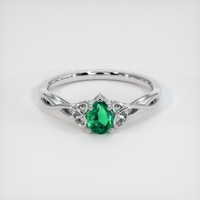 0.47 Ct. Ruby   Ring, Platinum 950 1